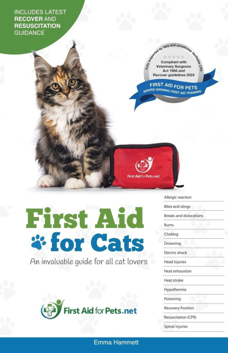 Boek First Aid for Cats Emma Hammett