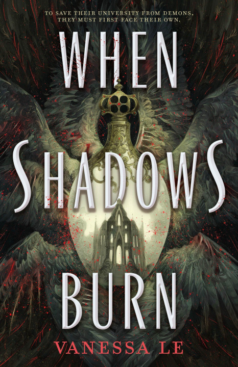 Boek When Shadows Burn Vanessa Le