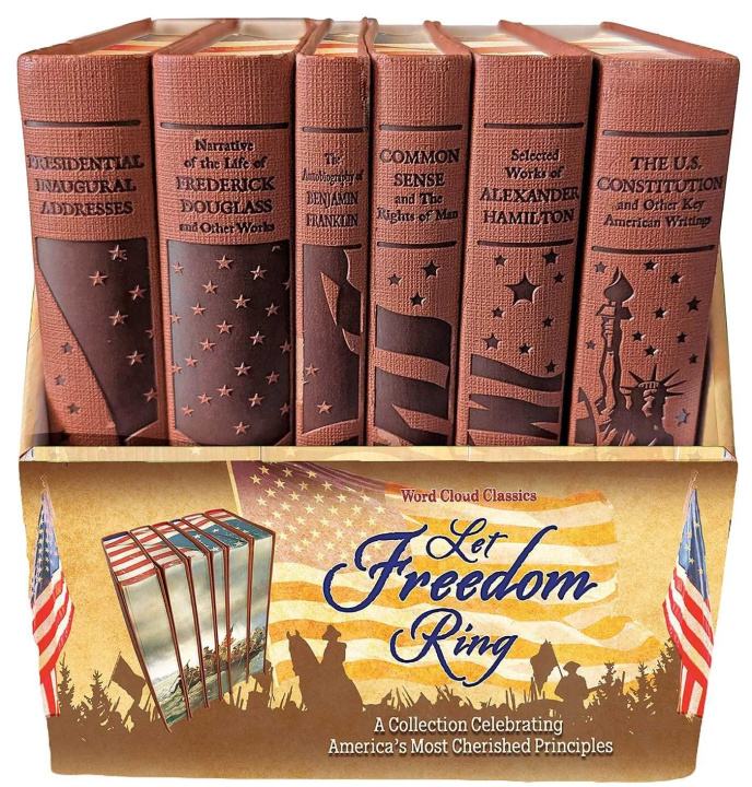 Boek Let Freedom Ring Word Cloud Boxed Set EDITORS OF CANTERBURY CLASSICS