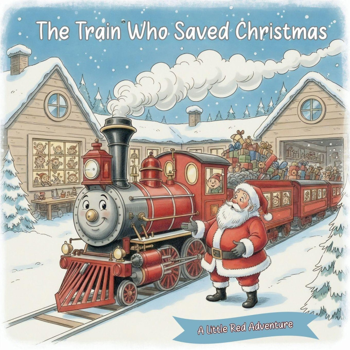 Kniha The Train Who Saved Christmas The Bath Book Company