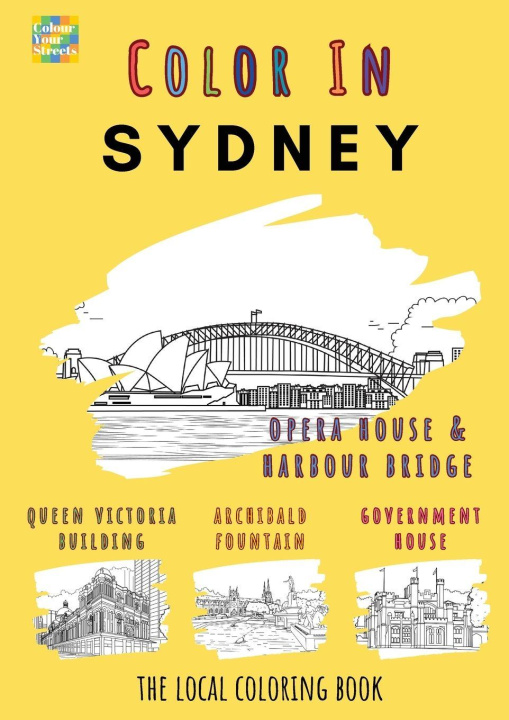 Kniha Sydney Coloring Book 