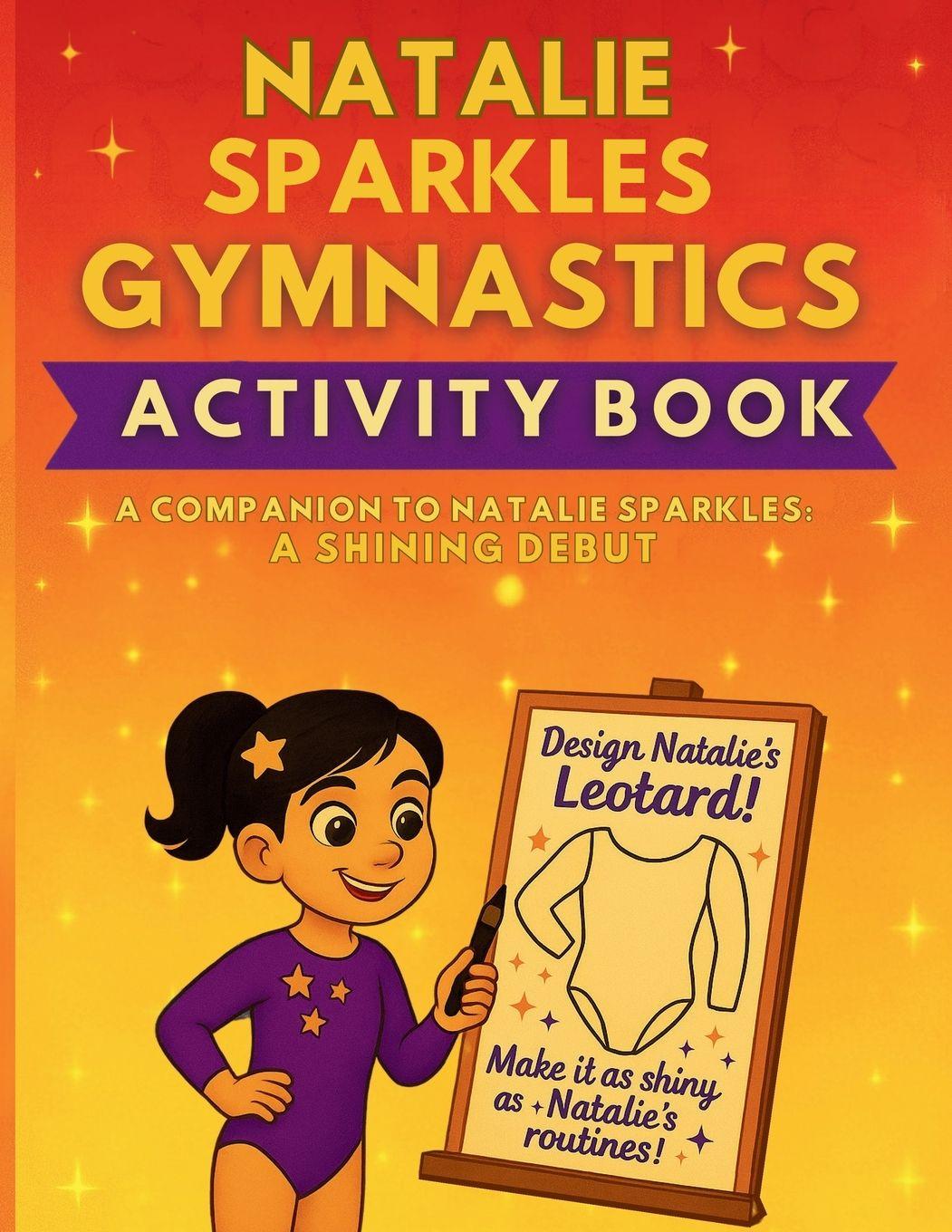 Kniha Natalie Sparkles Gymnastics Activity Book Emery Chase