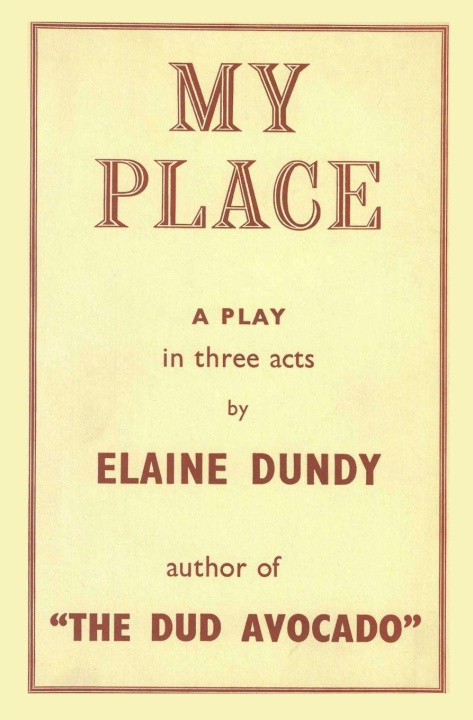 Buch My Place Elaine Dundy