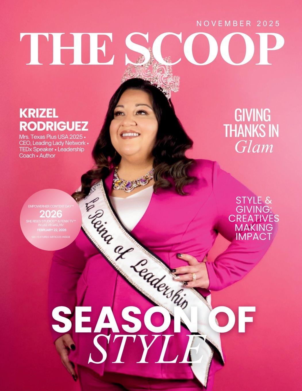 Βιβλίο The Scoop Magazine Adriana Luna Carlos