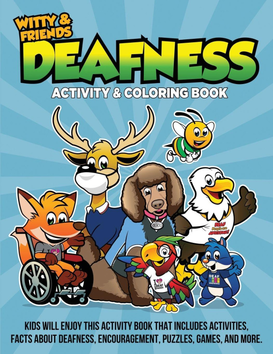 Kniha Deafness Activity & Coloring Book QB Darla