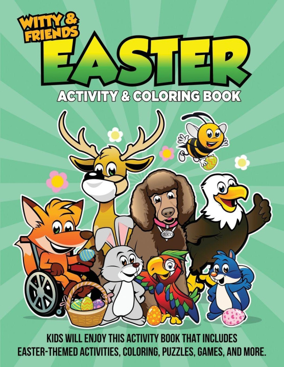Kniha Easter Activity & Coloring Book QB Darla