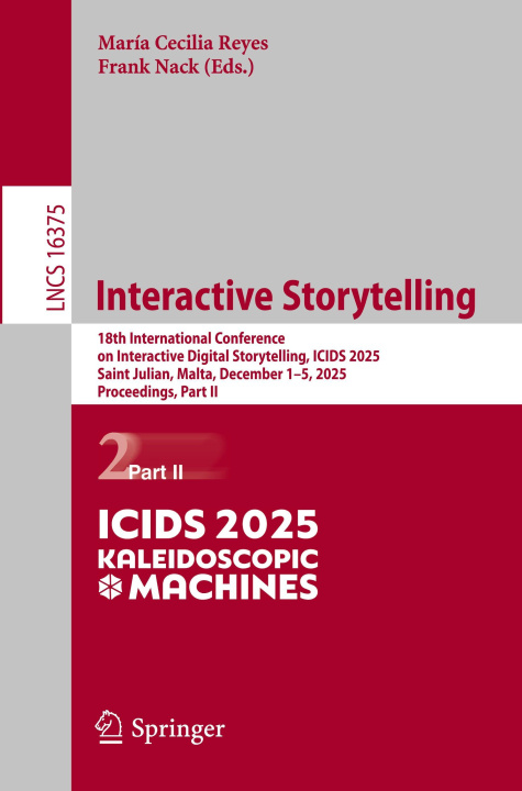 Kniha Interactive Storytelling María Cecilia Reyes