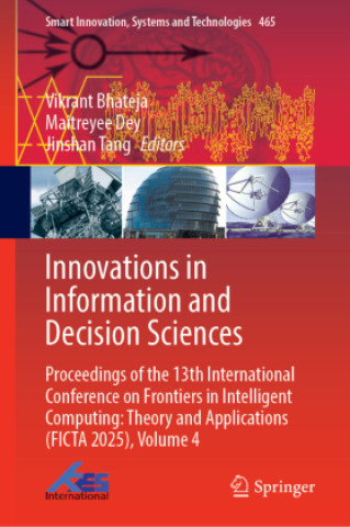 Kniha Innovations in Information and Decision Sciences Vikrant Bhateja