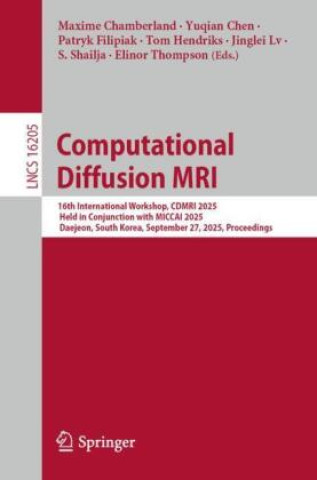 Book Computational Diffusion MRI Maxime Chamberland