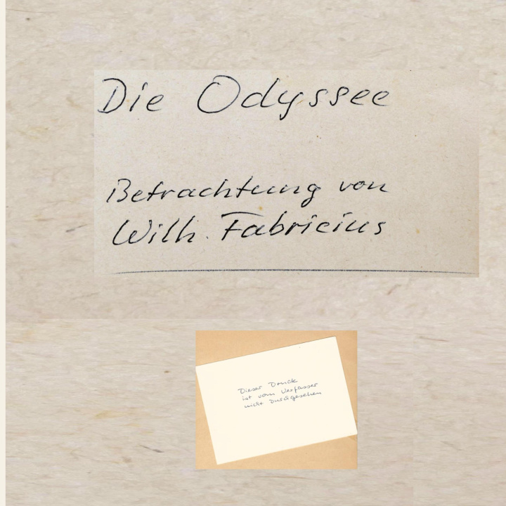 Kniha Die Odyssee Bernhard Sandkühler