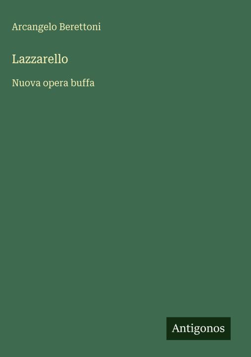 Kniha Lazzarello Arcangelo Berettoni