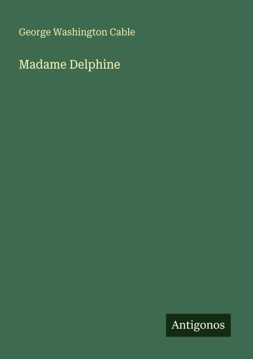 Knjiga Madame Delphine 
