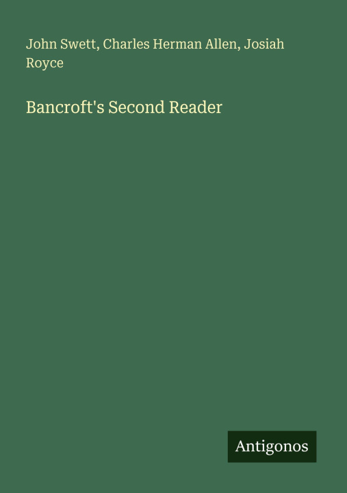 Kniha Bancroft's Second Reader Charles Herman Allen
