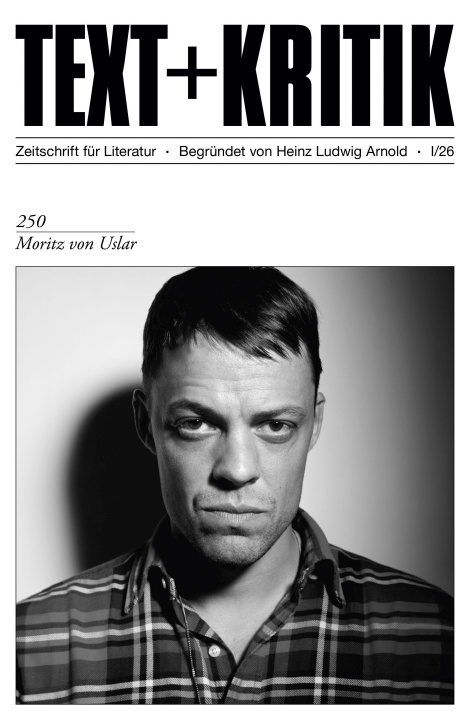 Buch Moritz von Uslar Steffen Martus