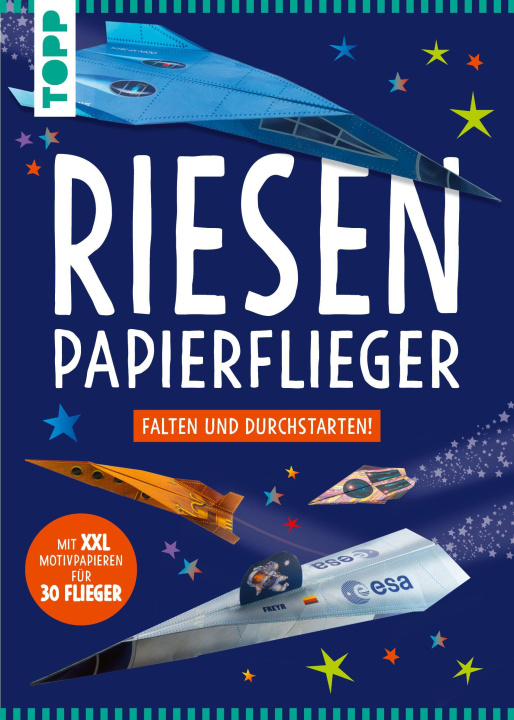 Kniha Riesen-Papierflieger Peter Bull