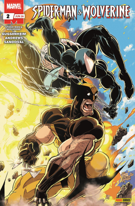 Kniha Spider-Man/Wolverine Kaare Andrews