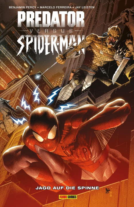 Kniha Predator vs. Spider-Man Marcello Ferreira
