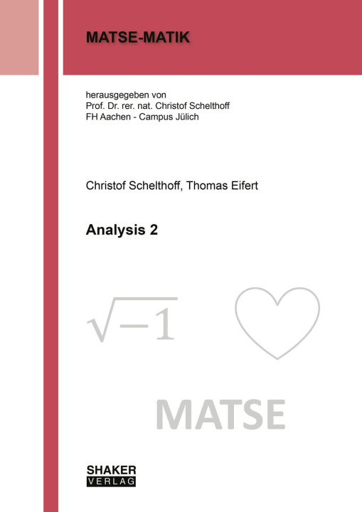 Knjiga Analysis 2 Thomas Eifert