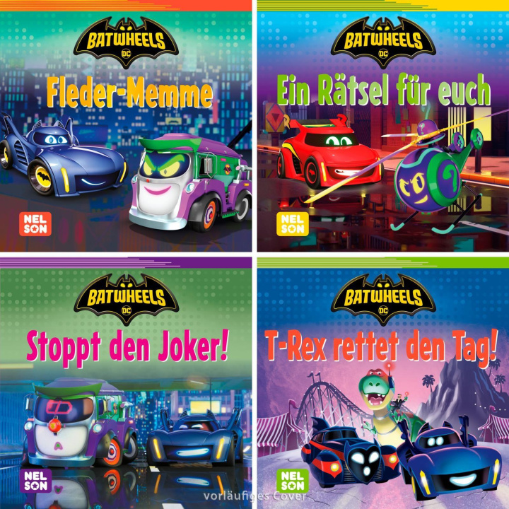 Igra/Igračka 4er-Set Maxi-Mini 59: DC Batwheels 