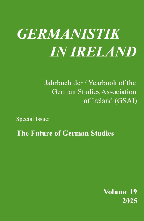Book The Future of German Studies Olga Springer