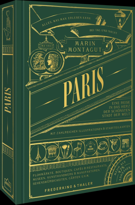 Kniha PARIS Marin Montagut