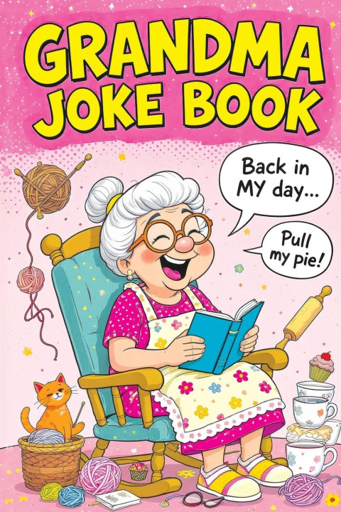 Książka Grandma Joke Book Quillscribe Memoirs