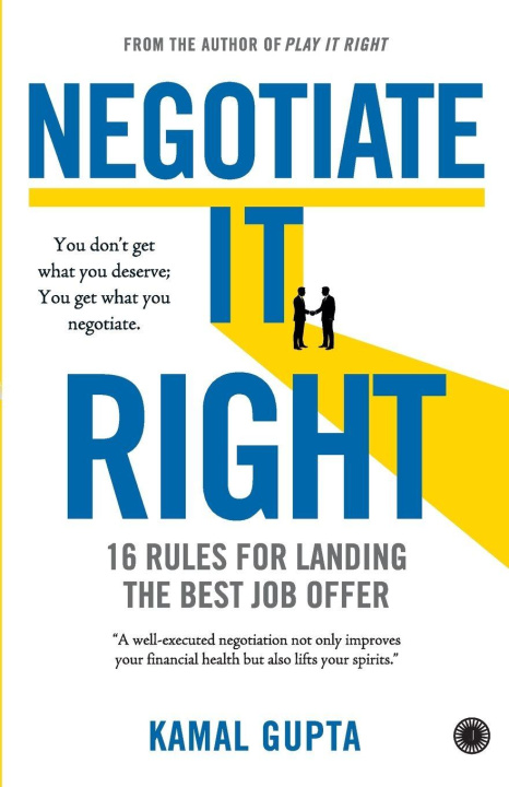 Book Negotiate It Right Kamal Gupta