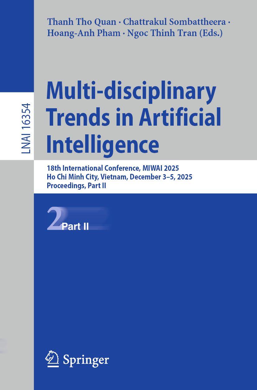 Libro Multi-disciplinary Trends in Artificial Intelligence Thanh Tho Quan