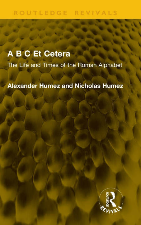 Kniha B C Et Cetera Alexander Humez