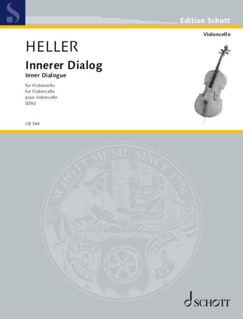 Kniha Heller: Inner Dailogue for Cello Solo Beverley Ellis