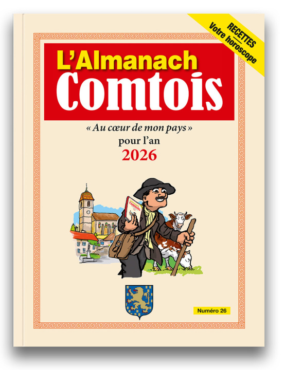 Knjiga Almanach comtois 2026 
