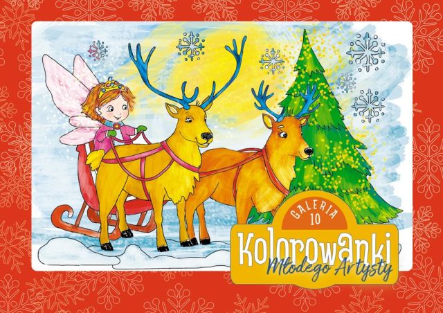 Kniha Kolorowanki Młodego Artysty. Galeria 10 