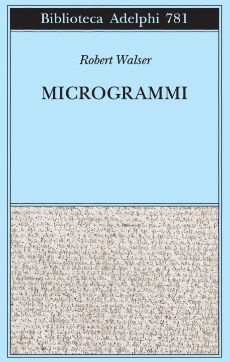 Kniha Microgrammi Robert Walser