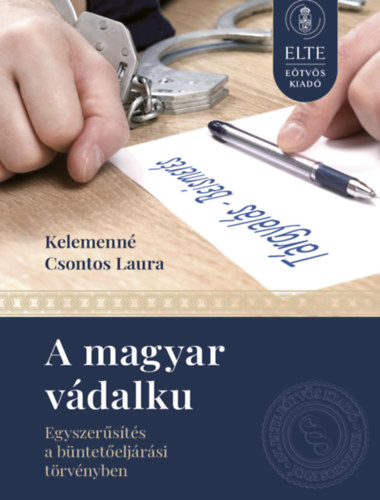 Kniha A magyar vádalku Kelemennécsontos Laura
