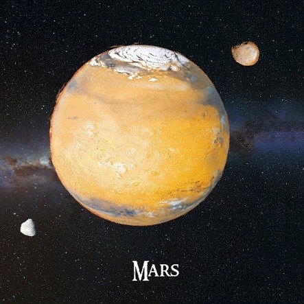 Papierenský tovar Magnet 3D Mars 