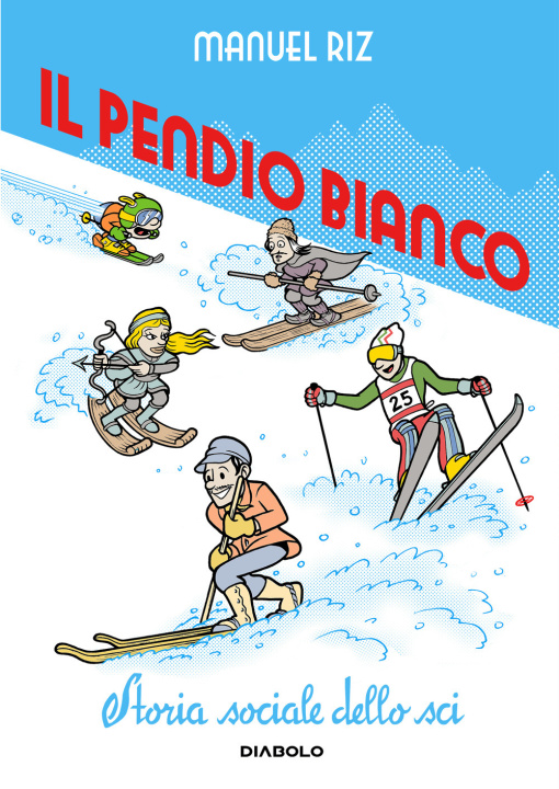 Kniha pendio bianco Manuel Riz