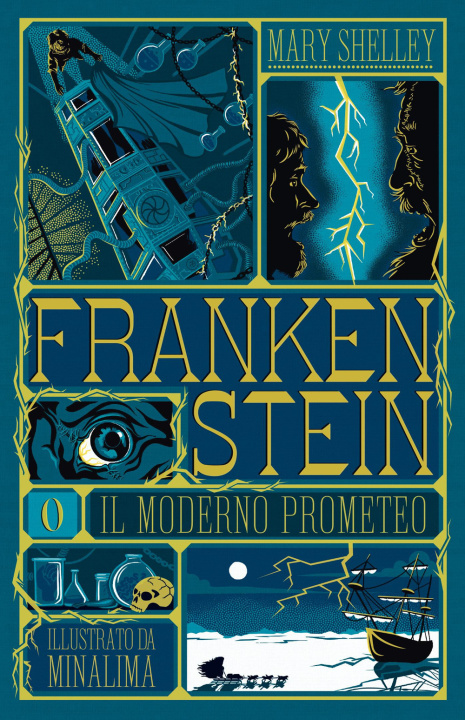 Kniha Frankenstein o il moderno Prometeo Mary Shelley