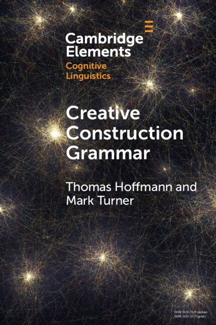 Kniha Creative Construction Grammar Thomas Hoffmann