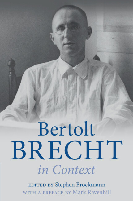 Kniha Bertolt Brecht in Context Stephen Brockmann
