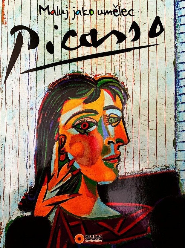 Kniha Maluj jako umělec Picasso 