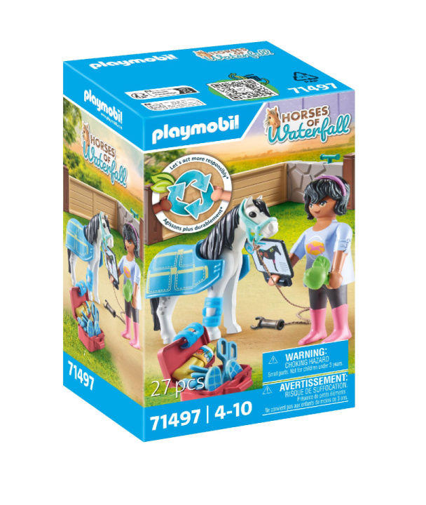 Kniha Playmobil Hipoterapeuta 71497 