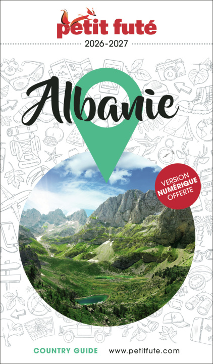 Book Guide Albanie 2026 Petit Fut Auzias d. / labourdette j. & alter