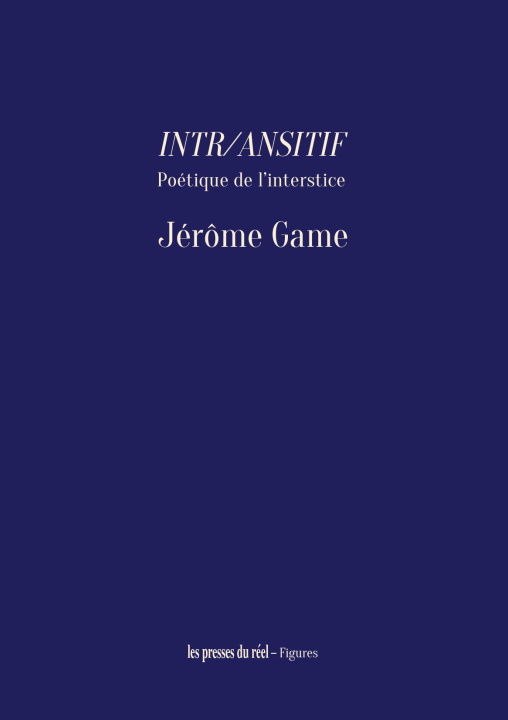 Kniha Intr/ansitif Game