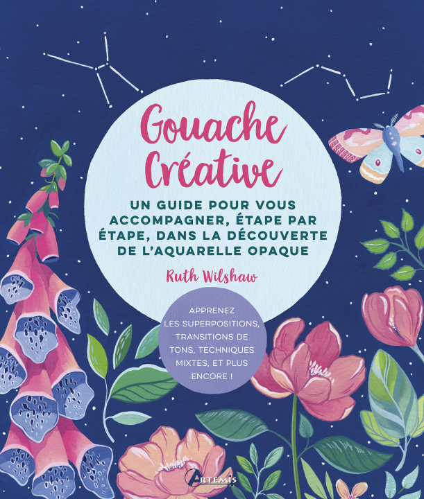 Βιβλίο Gouache créative Wilshaw