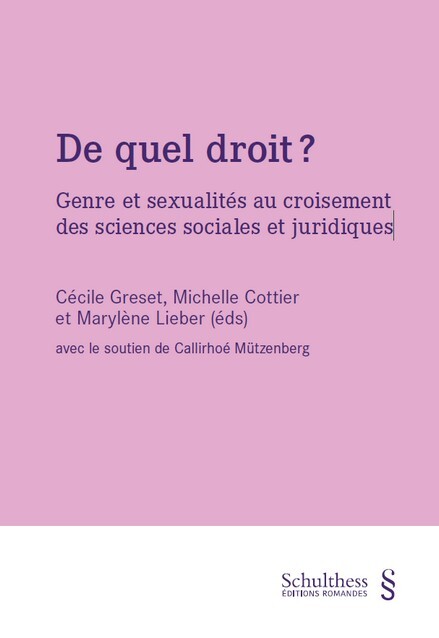 Книга De quel droit ? Lieber