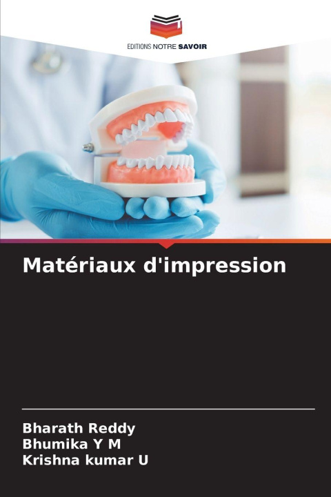 Kniha Matériaux d'impression Bharath Reddy