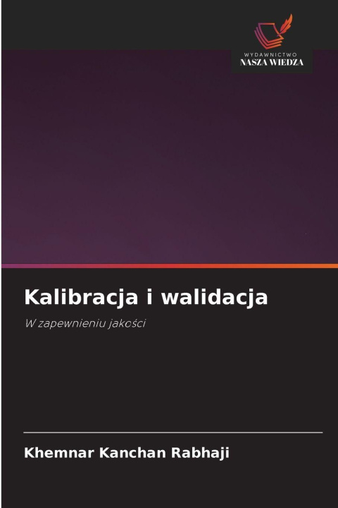 Kniha Kalibracja i walidacja Khemnar Kanchan Rabhaji