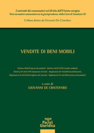 Kniha Vendite di beni mobili 