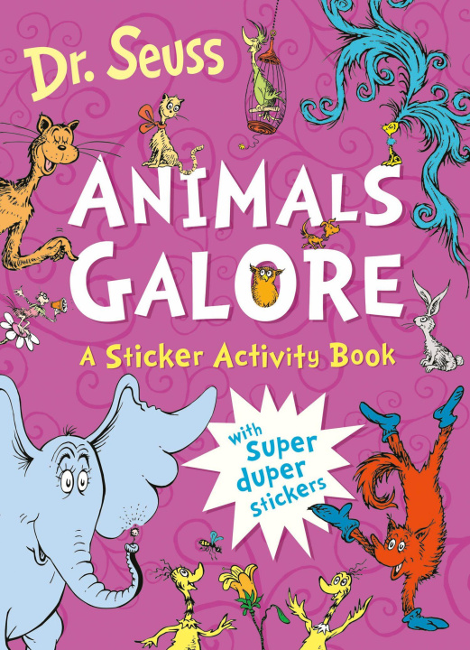 Книга Animals Galore: A Sticker Activity Book Dr. Seuss