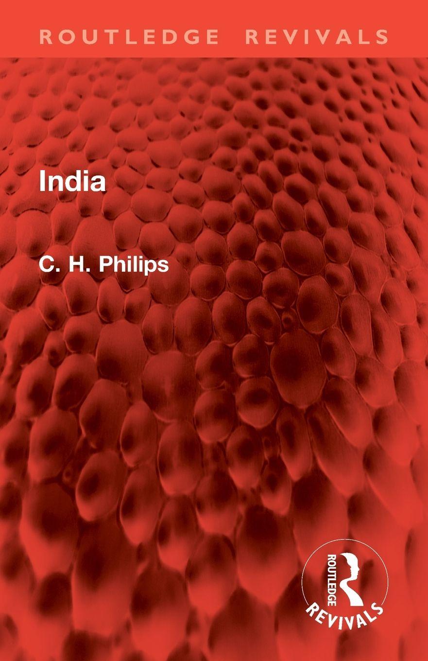 Kniha India C. H. Philips